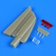 QIC72568 F-14A/B トムキャット チンポッド ECM/TCS付 (ハセガワ用) [1/72 レジン製ディティールアップパーツ]