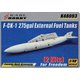 KSL48093 中華民国空軍 F-CK-1 MLU 経国(チンクォ)用275ガロン増槽 2個入セット (フリーダムモデル用) [1/48 レジン製ディティールアップパーツ]