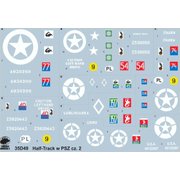 TRM35D49 ポーランド軍 ハーフトラック用デカール Vol.2 [1/35 デカールシリーズ]