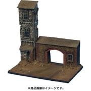 HAUD72046 門のある住宅 ベース [1/72 ダイオラマベース]