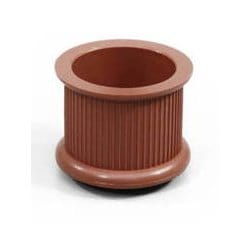 イス脚キャップ 丸型 茶 24mm 4個入り G-0-243