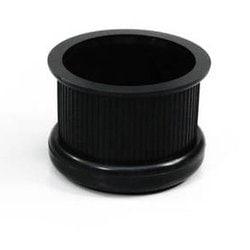 イス脚キャップ 丸型 黒 36mm 4個入り G-0-362