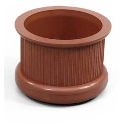 イス脚キャップ 丸型 茶 36mm 4個入り G-0-363
