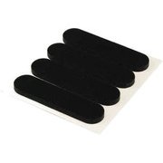 防振・防音ゴム 粘着付 13×55×3mm 4個入り GR-1355