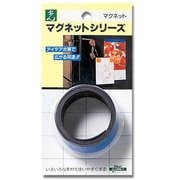 カラーストライプ(テープ状ゴムマグネット) ブルー 20×0.8mm 1M巻き MR201-3