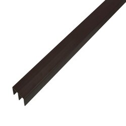 簡易内窓 ベランダ用 上レール ブラウン 2100mm PTL3031