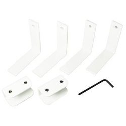 パーテーション用スタンド 白 80×80×25mm PTS-80