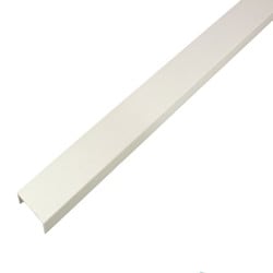 簡易内窓 ベランダ用 横カバー ホワイト 2100mm PTY3132