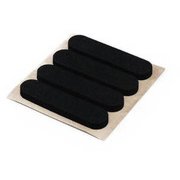 クッション・キズ防止に スポンジ 粘着付 13×55×3mm 4個入り SR-535