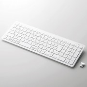 TK-FDP099TWH [ワイヤレスコンパクトキーボード/パンタグラフ式/薄型/日本語配列/ホワイト]