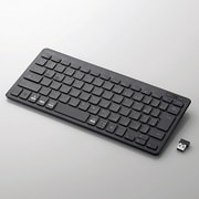 ワイヤレスミニキーボード/パンタグラフ式/薄型/日本語配列/ブラック TK-FDP098TBK