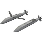 EDU648383 AGM-154A/C ブロック1 JSOW  2個入 [1/48 ブラッシン：レジンパーツ]
