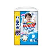 グーンパンツ まっさらさら通気 L 56枚男の子 お買い得パック [ベビー用紙おむつ]