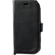 PD-F03KPLFYBK [docomo らくらくスマートフォンme(F-03K) ソフトレザーカバー サイドマグネット ブラック]