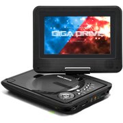 ポータブルDVDプレーヤー 7インチ ブラック VS-AGD071