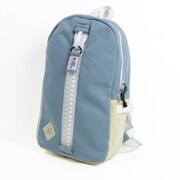 G239561-W50 [スウェットメガジップ デイパック サックス×ホワイトジップ]