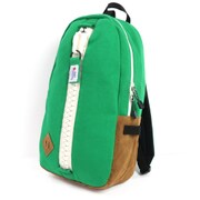 G239561-W43 [スウェットメガジップ デイパック グリーン×アイボリージップ]