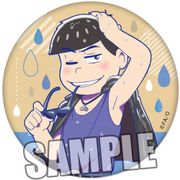 おそ松さん 缶バッジ 雨の日Ver. カラ松 [キャラクターグッズ]
