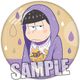 おそ松さん 缶バッジ 雨の日Ver. 一松 [キャラクターグッズ]