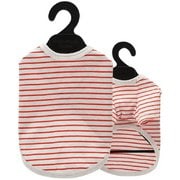 コットンボーダーTシャツ 2号 オレンジ [犬用服]