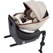 新生児対応チャイルドシート クルムーヴ スマート ISOFIX エッグショック ホワイト JG-600