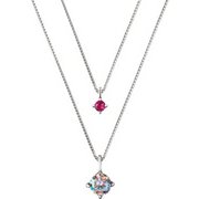 ミスティックCZ 3WAYネックレス RBN023RD