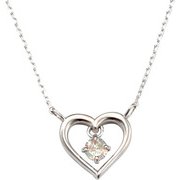 K10WG ミスティックダイヤ 0.08ct ネックレス RBD10PJ17W