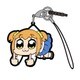 ポプテピピック つままれストラップ ポプ子 FXXK OFF [キャラクターグッズ]