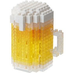 NBC_245 nanoblock（ナノブロック） ビール [対象年齢：12歳～]