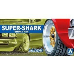 (未使用･未開封品)　青島文化教材社 1/24 ザ・チューンドパーツシリーズ No.92 スーパーシャーク 浅リム 14インチ プラモデル用パーツ 6k88evb Amazon | 青島文化教材社 1/24 ザ・チューンドパーツシリーズ No