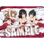 キャラクター万能ラバーマット ストライク・ザ・ブラッド II 雪菜・凪沙・浅葱 [短辺約370×長辺約520×厚さ約2mm]