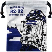SWKN387ST [巾着 STAR WARS R2-D2 富士山]