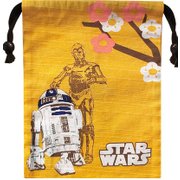 SWKN389ST [巾着 STAR WARS R2-D2＆C-3PO]