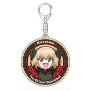 ガールズ&パンツァー 最終章 ウッドキーホルダー カチューシャver. [キャラクターグッズ]