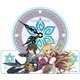 テイルズ オブ エクシリア アクリル時計 [キャラクターグッズ]