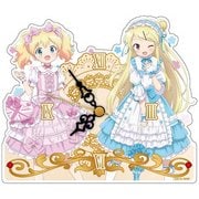 きんいろモザイク Pretty Days アクリル置き時計 描き下ろし アリス&カレン [キャラクターグッズ]