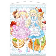 きんいろモザイク Pretty Days B2タペストリー 描き下ろし アリス&カレン [キャラクターグッズ]
