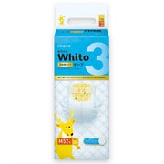 Whito（ホワイト） Mサイズ 3時間タイプ 52枚 [紙おむつ テープタイプ]