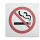 SAB1016-2 [プレート 白 禁煙マーク 100×100×2.6mm テープ付き]
