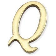 LB38-Q [真鍮切り文字 38x3mm Q]