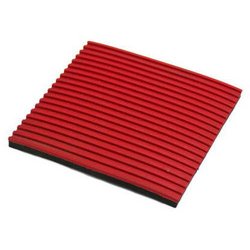 筋ゴム レッド 6×100×100mm CG6-10-1