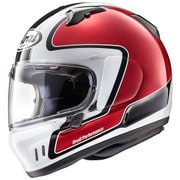 オートバイ用 フルフェイスヘルメット XD OUTLINE 赤 61-62