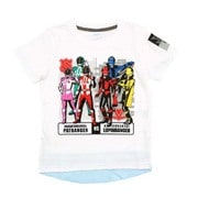 68806 快盗戦隊ルパンレンジャーVS警察戦隊パトレンジャー 半袖Tシャツ B WH 120cm [キャラクター衣料]