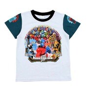 68809 仮面ライダービルド 半袖Tシャツ BU 110cm [キャラクター衣料]