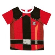 68812 快盗戦隊ルパンレンジャーVS警察戦隊パトレンジャー 変身Tシャツ RD 120cm [キャラクター衣料]