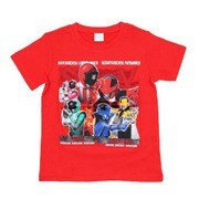 68817 快盗戦隊ルパンレンジャーVS警察戦隊パトレンジャー 半袖Tシャツ A ARD 120cm [キャラクター衣料]