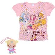 68922 HUGっと！プリキュア 半袖Tシャツ A (玩具付) 120cm [キャラクター衣料]