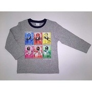 68642 快盗戦隊ルパンレンジャーVS警察戦隊パトレンジャー 長袖Tシャツ B GY 120cm [キャラクター衣料]