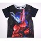 68804 仮面ライダービルド 半袖Tシャツ B BK 110cm [キャラクター衣料]