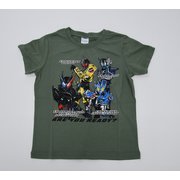 68836 仮面ライダービルド Tシャツ B GR 110cm [キャラクター衣料]